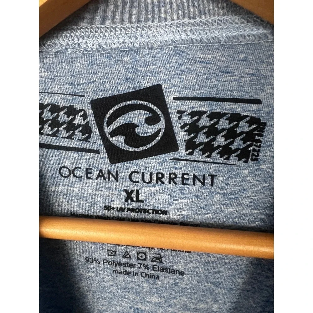 ocean current men's‎ Mesh Performance Training Tee Size XL